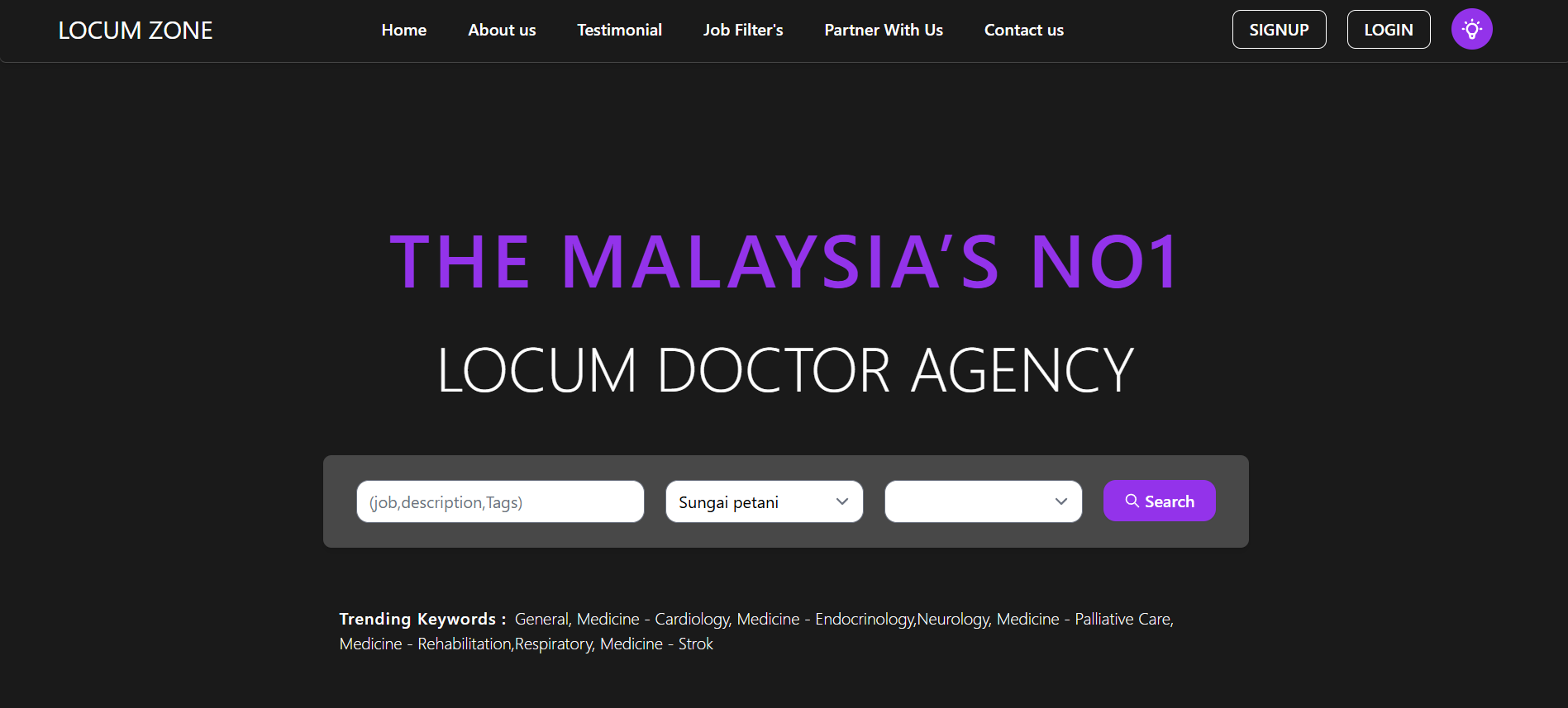 Locum Zone